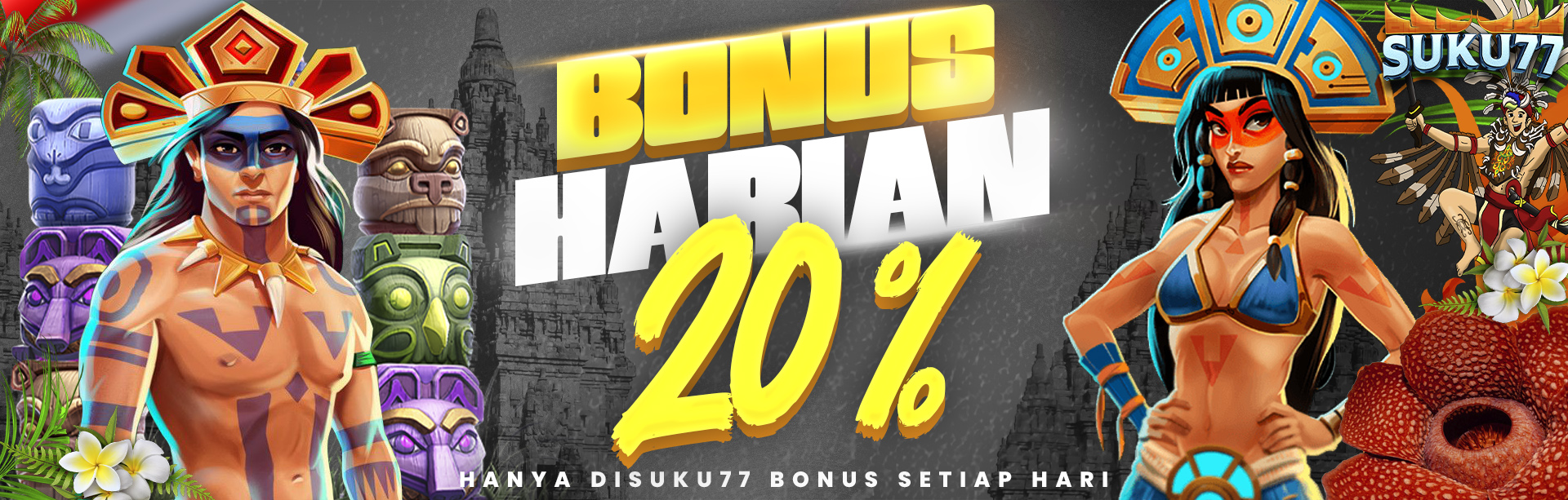 BONUS DEPOSIT HARIAN 20% 