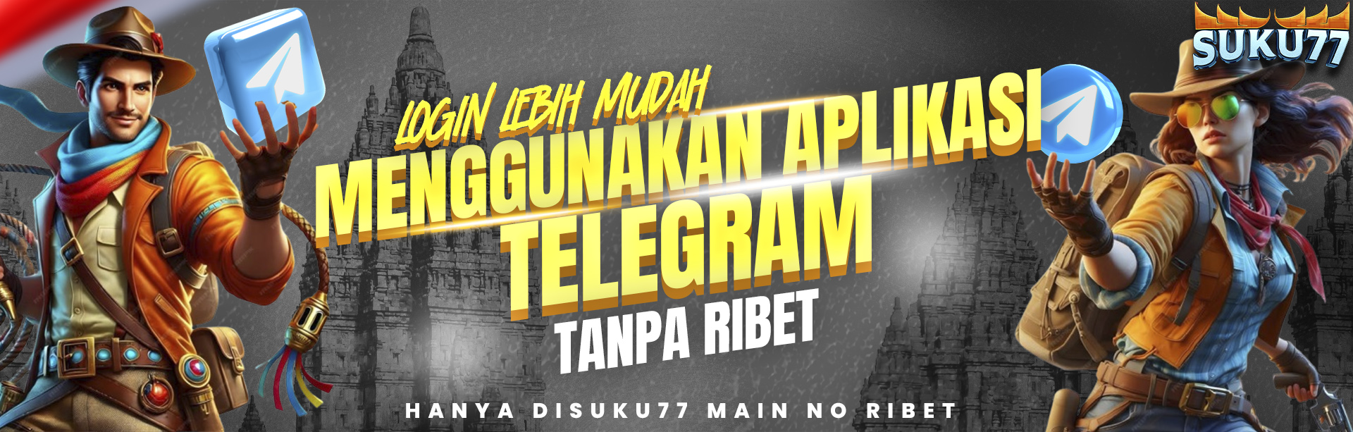 LOGIN LEBIH MUDAH MENGGUNAKAN TELEGRAM	