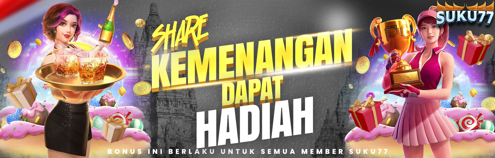 SHARE KEMENANGAN DAPAT SALDO	